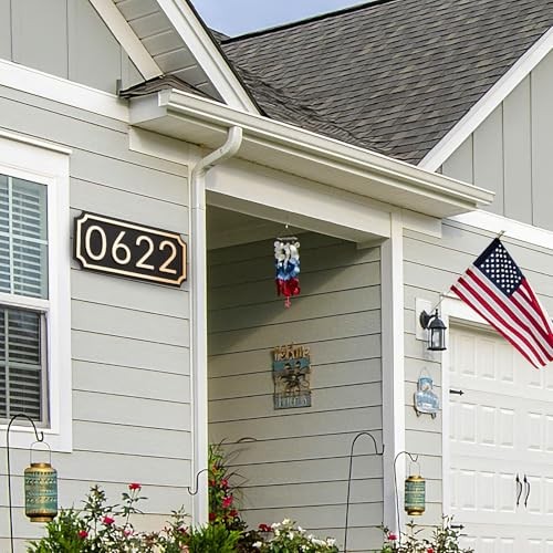 House Numbers for Outside, Address Plaques, Mailbox Numbers, 2 Sets of Numbers gallery
