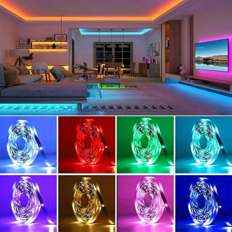 LED Strip Lights, Smart Light with App Remote Control,RGB LED Lights for room US gallery