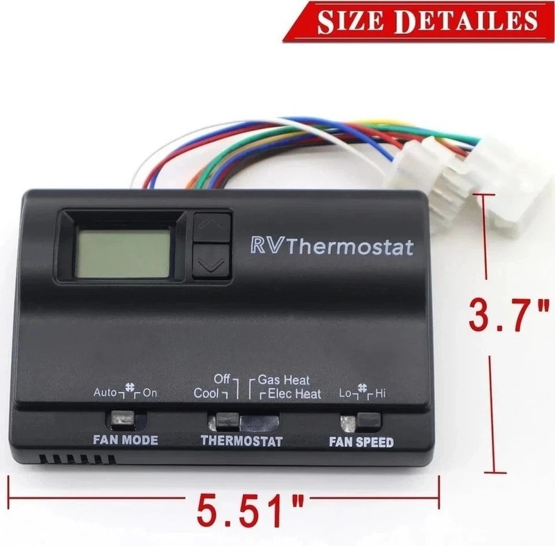 6536A3351 Digital Thermostat Compatible with Coleman-Mach， Two-Stage Digi gallery