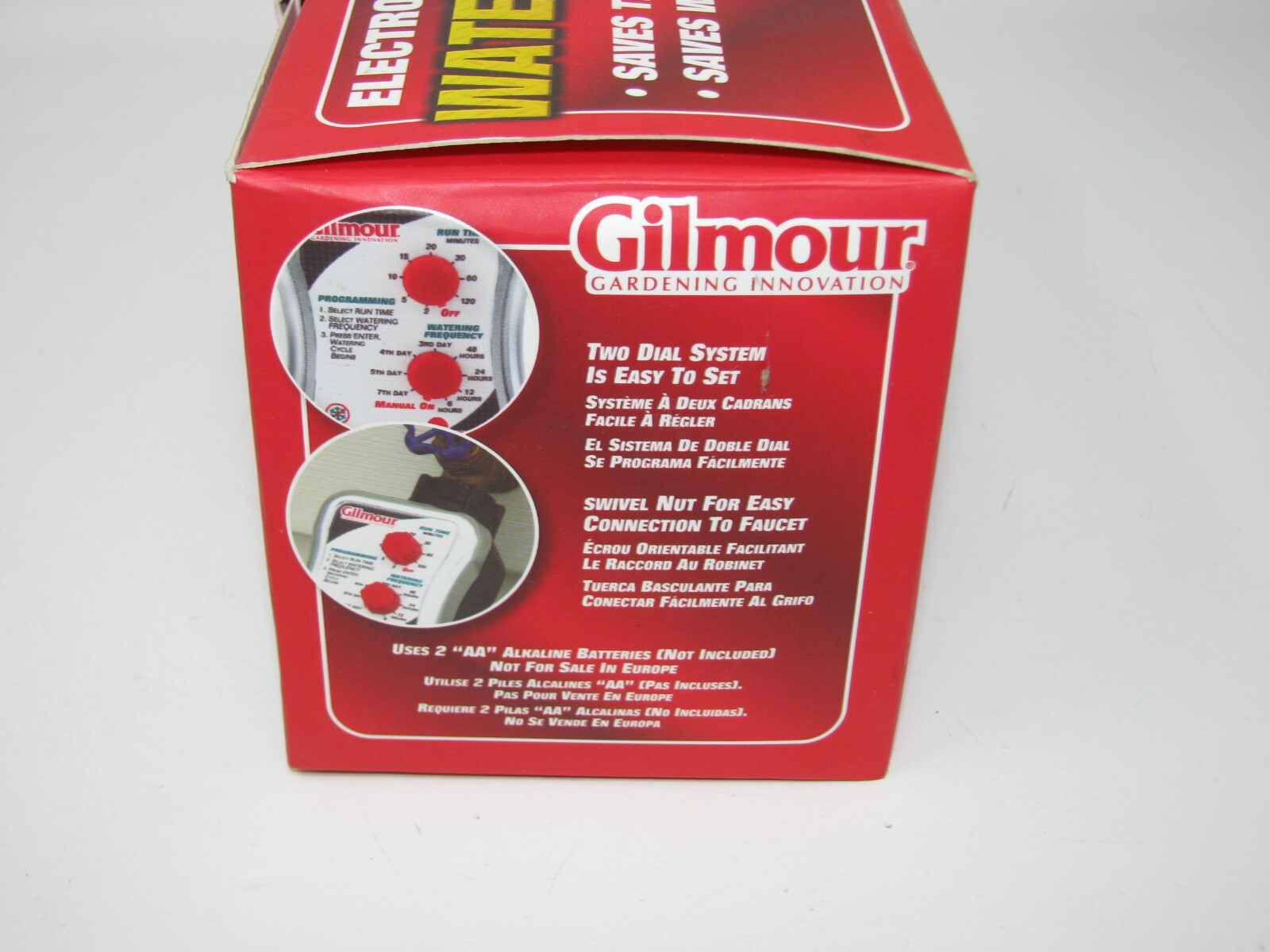 New Gilmour 9100NGF Electronic Water Timer Controller, 2 to 120 Minutes Run Time gallery