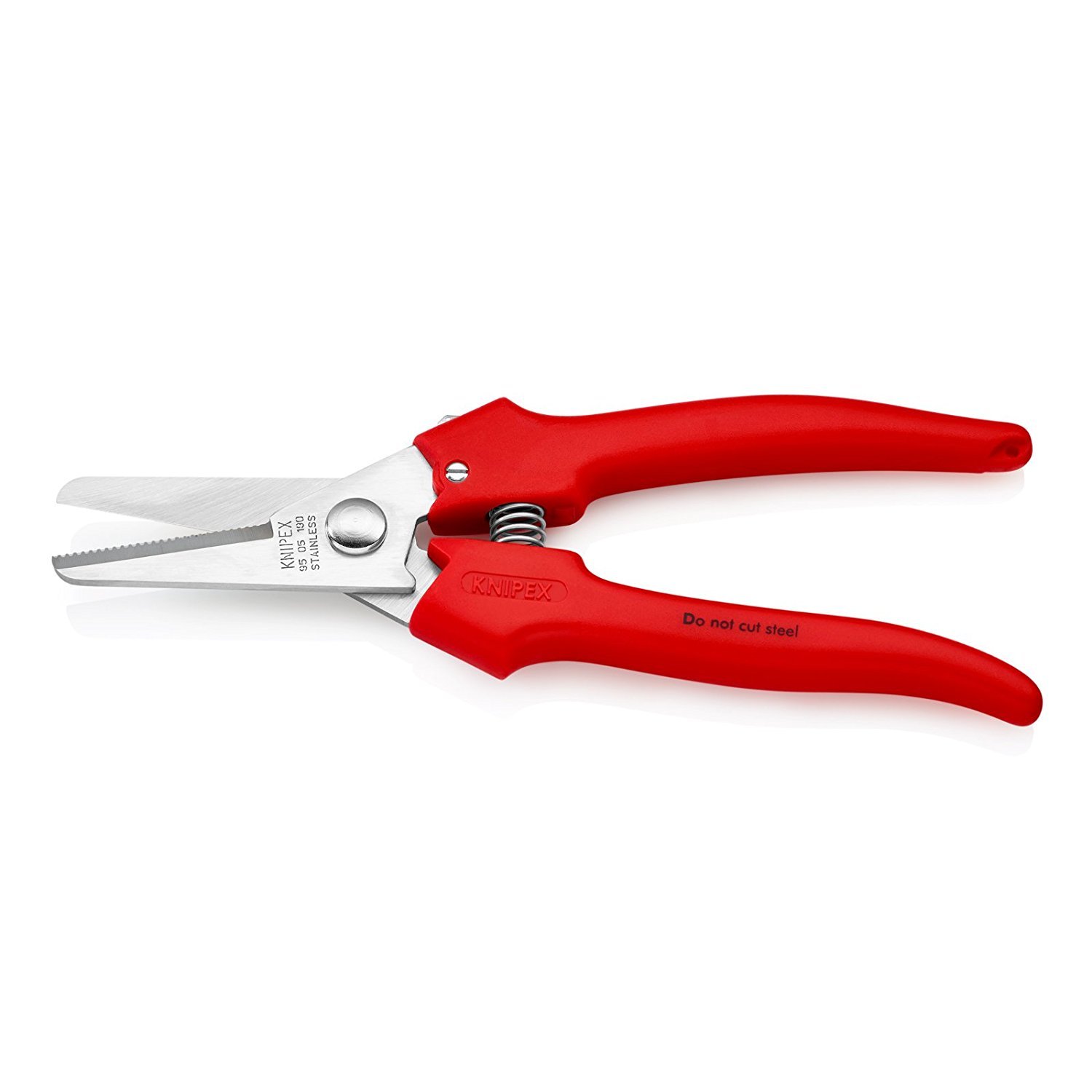 Knipex 190mm Industrial Shears or Workshop Scissors 95 05 190 gallery