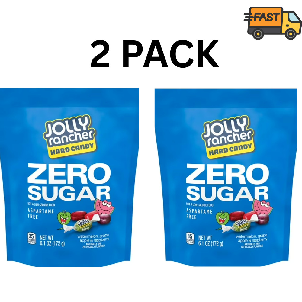 Jolly Rancher Sugar Free Hard Candy Assorted Fruit 6.1 oz 2 Pack gallery