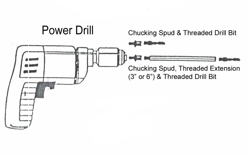 Right Angle Drill Attachment Kit Tight Fit 90 Degree Drill Adapter 00100 - New gallery