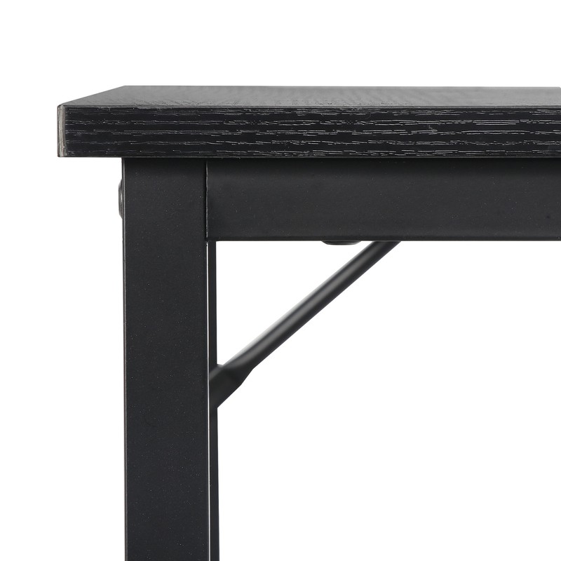 L Shaped Desk Corner Computer Gaming Laptop Table Office Black Workstation Home gallery