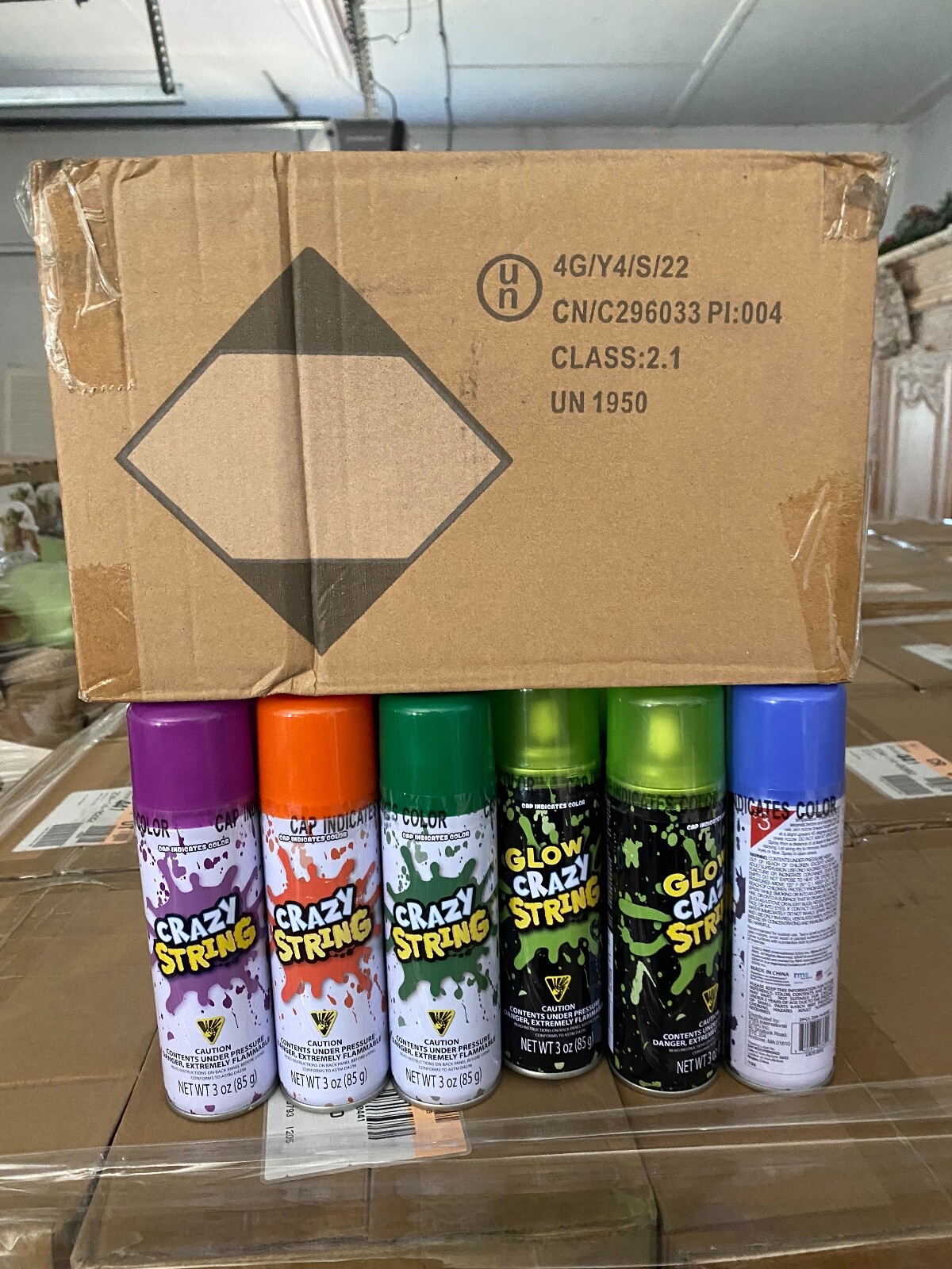 24 Party String Cans 3oz - Silly Fun Goofy Crazy Streamer Wedding Spray Supply gallery