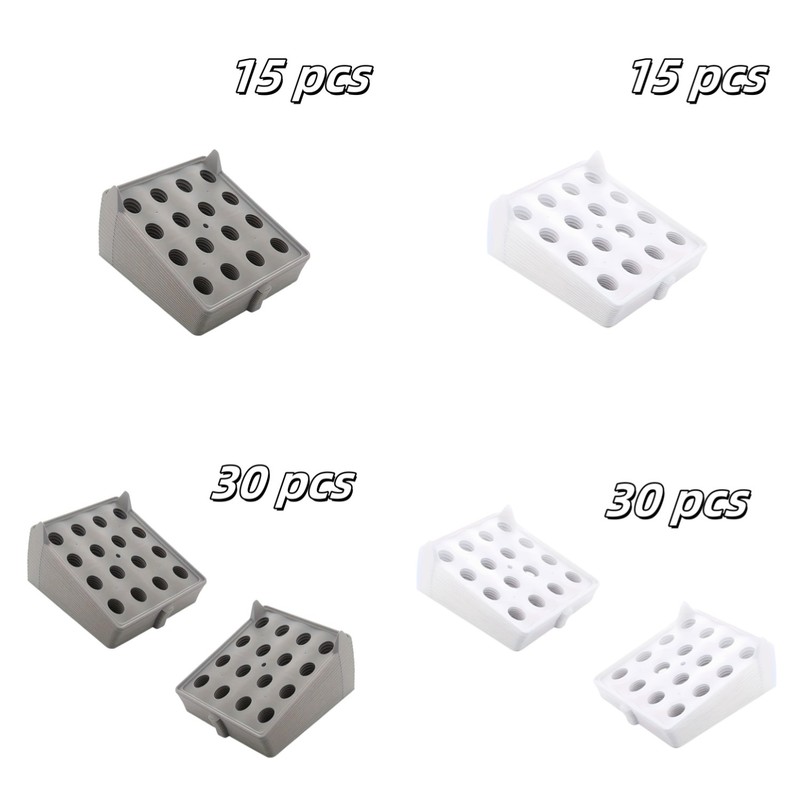 30/ 15pcs Heavy-Duty Plastic Foldable Stackable Clothes Folding Board gallery