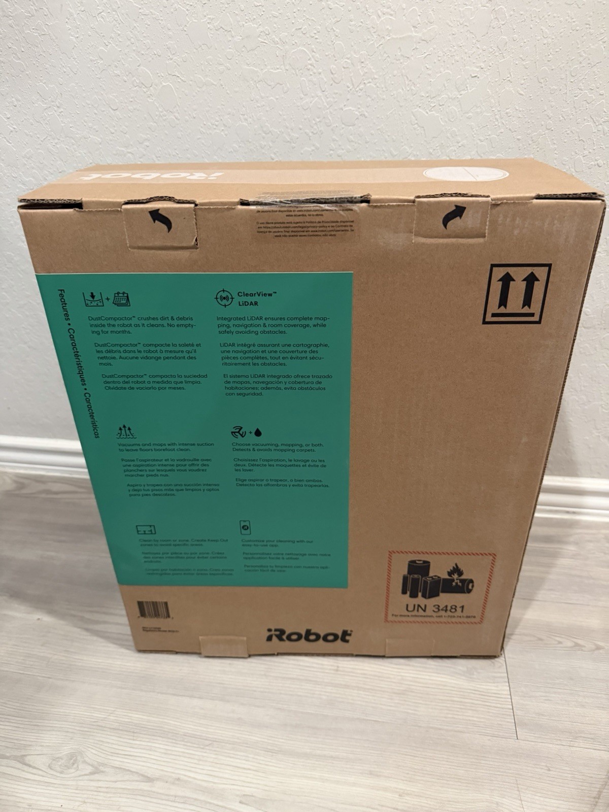 iRobot Roomba 208 DustCompactor Combo Robot Vaccum and Mop, White gallery