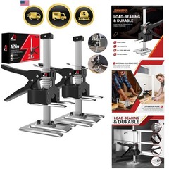 Construction Jack Lifter Handle 2 Pack Load 440LBS Adjustable Wall Tile Lifter
