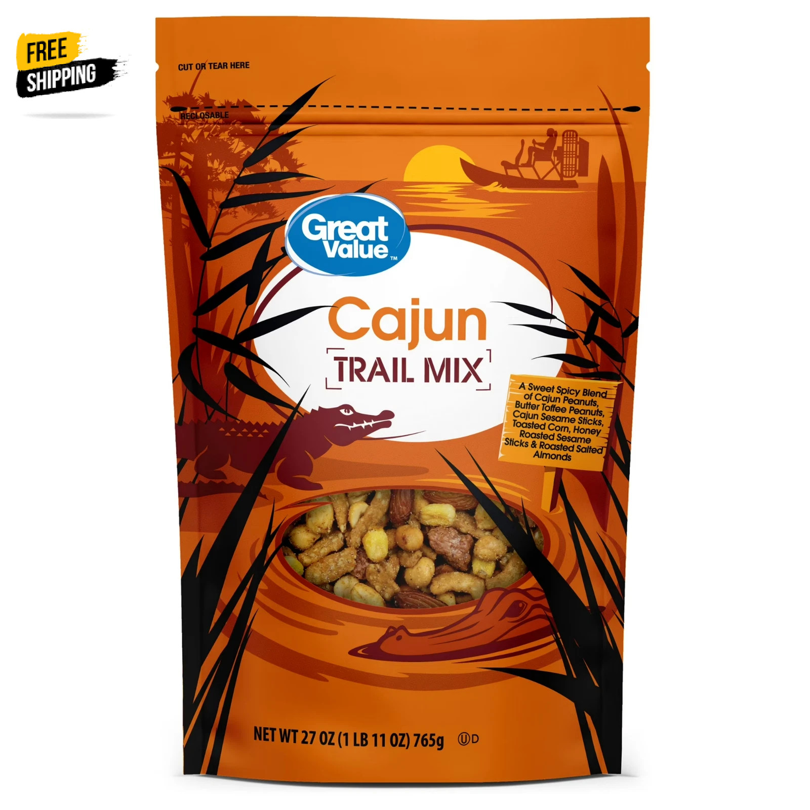 Great Value Cajun Trail Mix, 27 oz... gallery