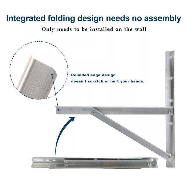 600LBS Steel Mini Split Wall Mount Bracket For Air Conditioner Condensing Units gallery