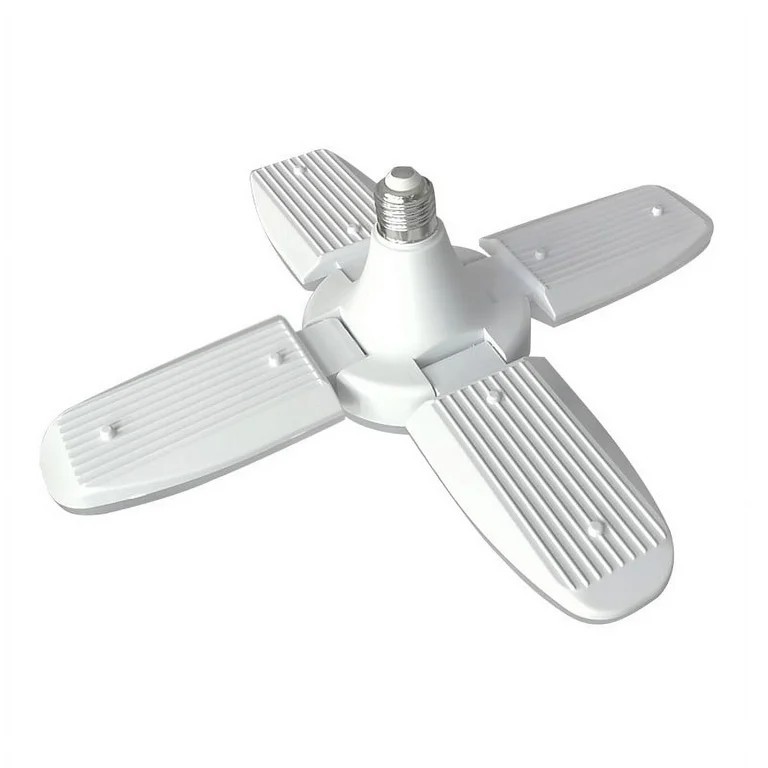 LED Deformable Panel Light Bulb Adjustable E27 Screw 48W 6500K 230V 2pc gallery