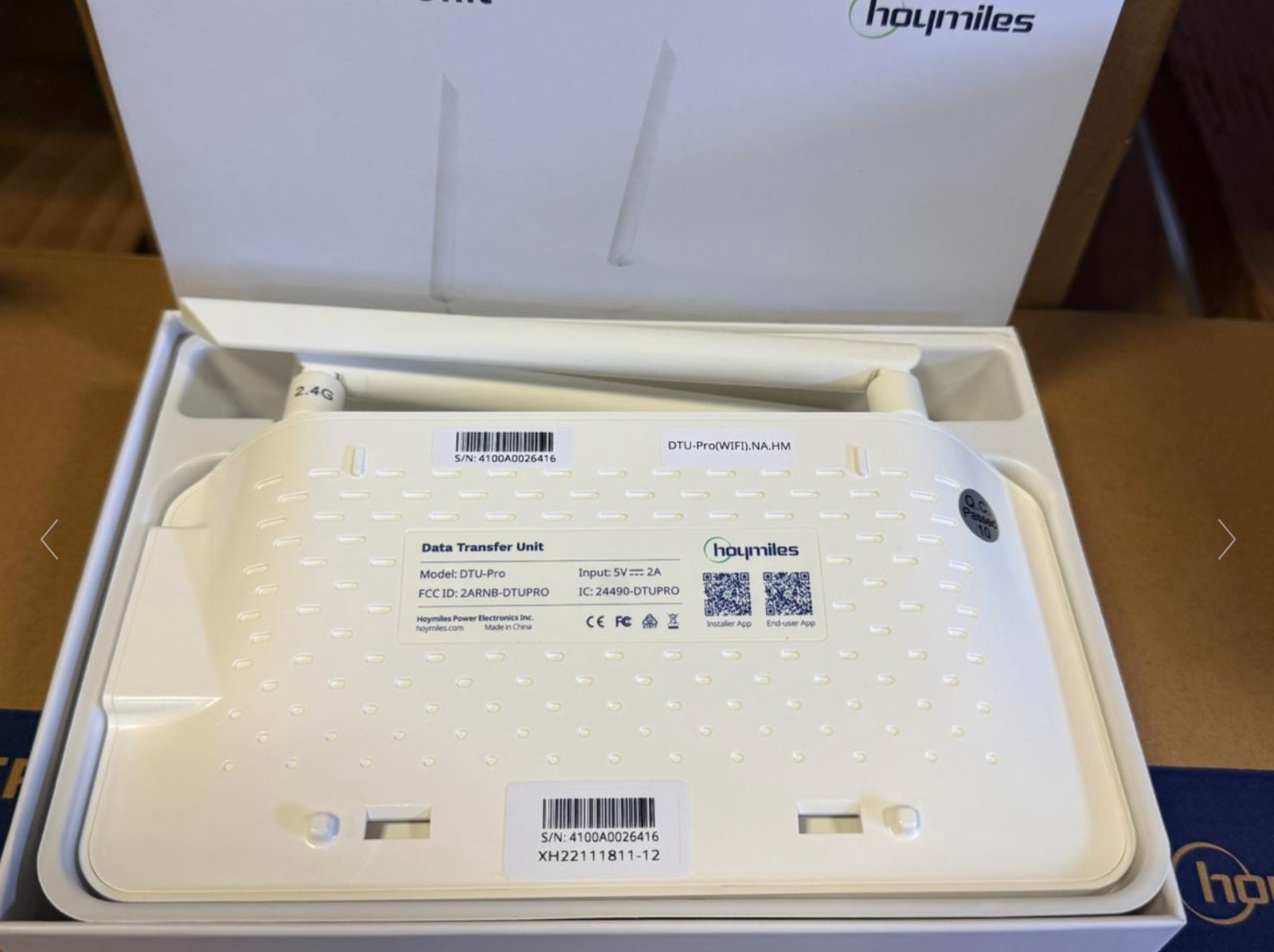 Hoymiles DTU-Pro WiFi 2.4G Data Transfer Unit PV Microinverter Monitoring NEW gallery