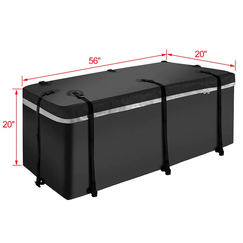 Hitch Cargo Basket + Waterproof Cargo Bag 13 cu. ft. Carries 500 lbs. gallery