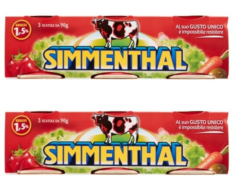 Simmenthal Ready meat plate in Vegetable Jelly 6 cans of 90 g, FREE SHIPPING
