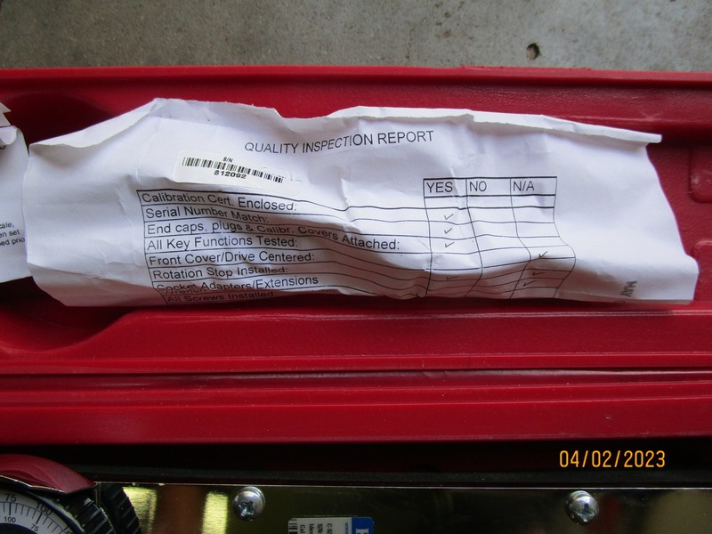 Proto Tools J6121F Torque Wrench 0-175 Lbs New gallery