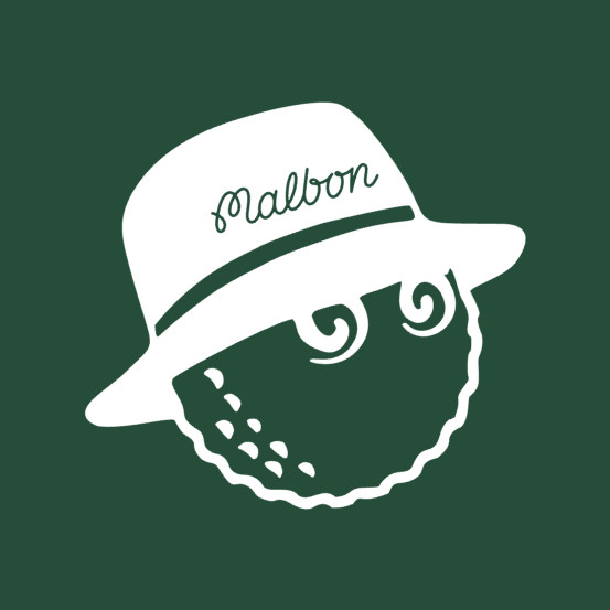 MALBON Golf - 7 Pack Bundle - Waterproof Vinyl Decal Sticker, 6 Year Durability gallery