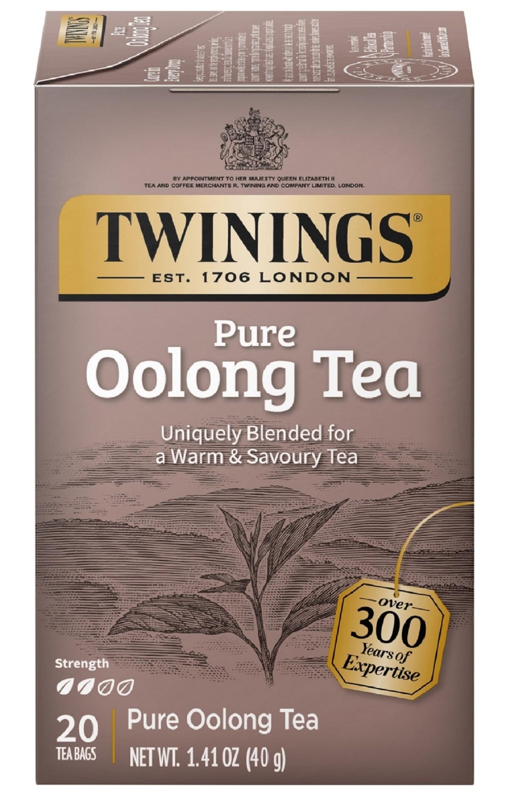 Twinings Pure Oolong Tea Individually Wrapped Bags, 20 20 Count (Pack of 1) gallery