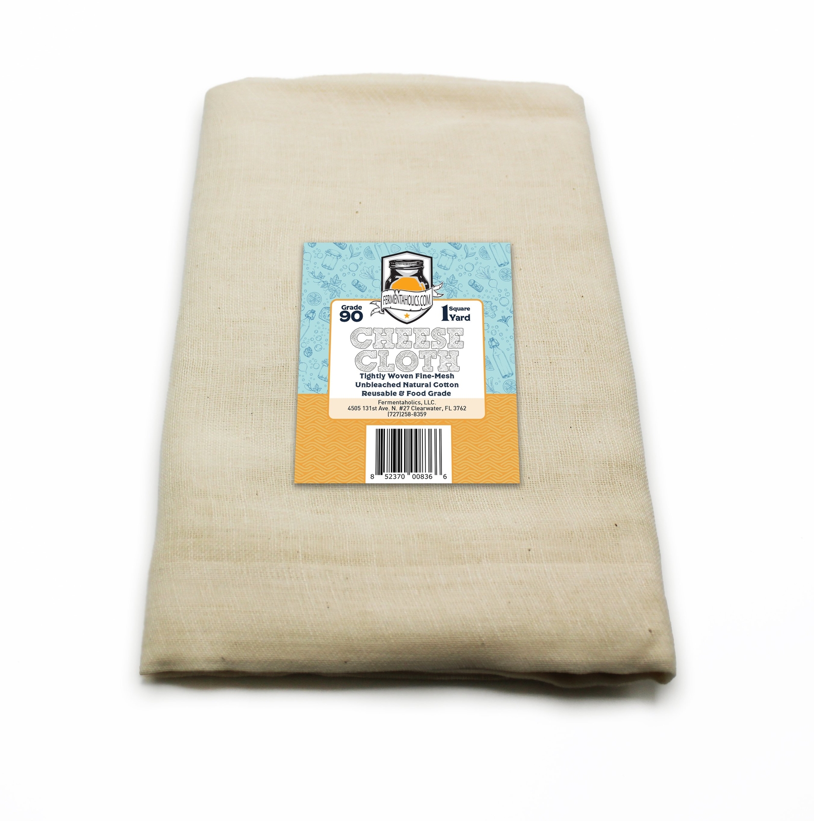 Fermentaholics Unbleached Grade 90 Cheesecloth | 1 Yard, Ultra Fine-Mesh,... gallery
