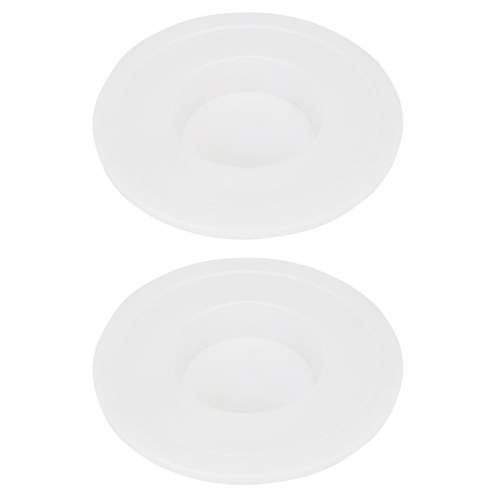 2Pcs Plastic Covers Dustproof Mixers Bowl Cap For KitchenAid KV25G KP26M1X 6QT gallery
