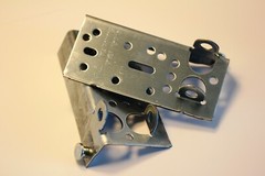 Garage Door Bottom Brackets PAIR – BB100 – for Residential Garage Doors
