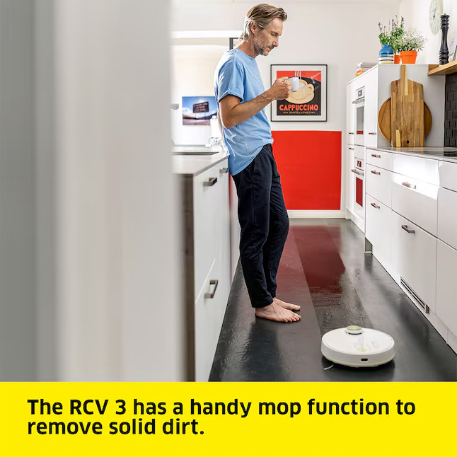 Karcher RCV 3 robot vacuum mop 2500Pa LiDAR app 120min runtime sale/freeship gallery