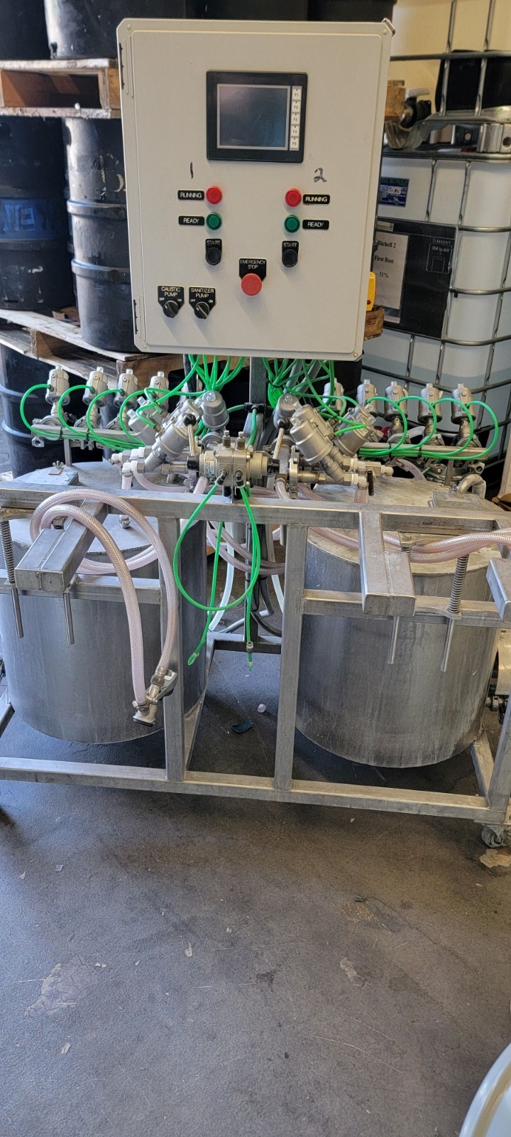 2-Head Semi-Automatic Keg Washer gallery