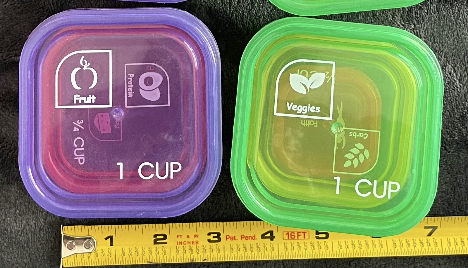 21 Day Portion Control Containers Kit Weight Loss Food Plan Diet (14 Pieces) gallery