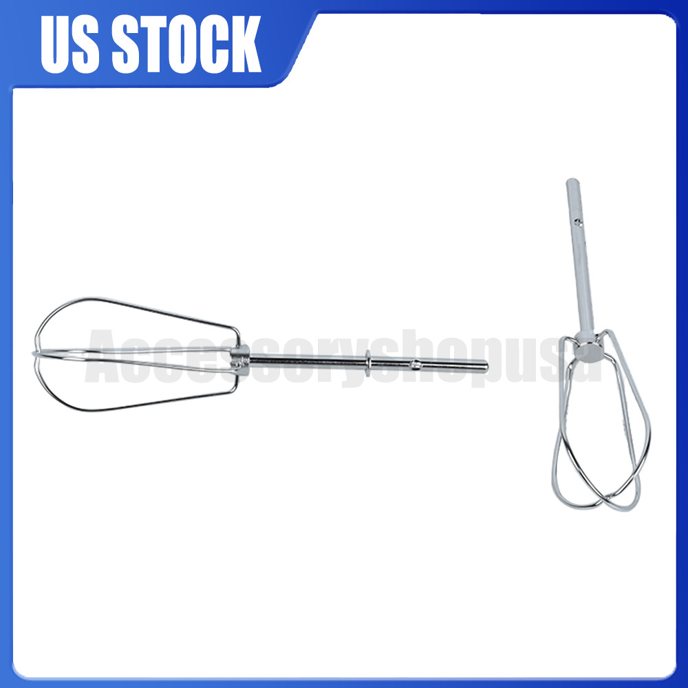 2Pack For KitchenAid Hand Mixer Turbo Beaters Replace KHM2B AP5644233 W10490648 gallery