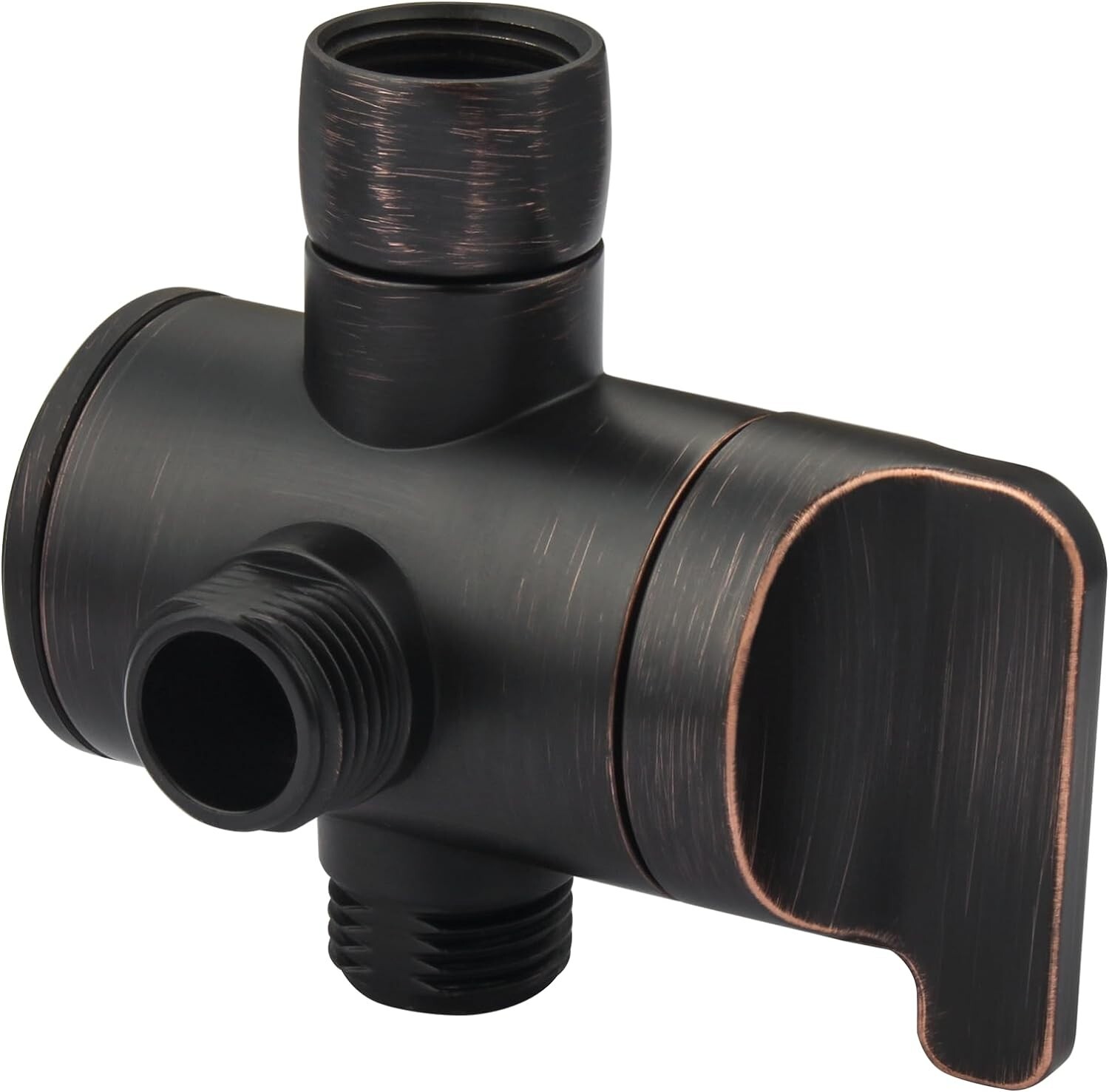 NEW "Bright Shower" 3-Way Shower Head Diverter Valve-Oil Rubbed Bronze (PBA0907) gallery