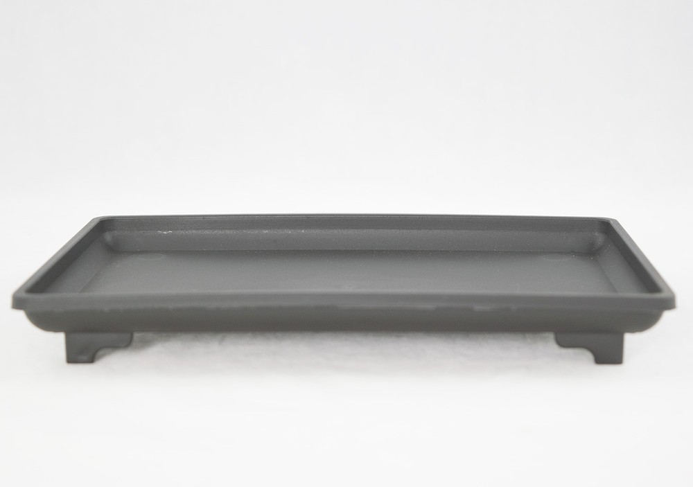1 Rectangular Black Plastic Humidity/Drip Tray for Bonsai Tree 9"x 6"x 1"