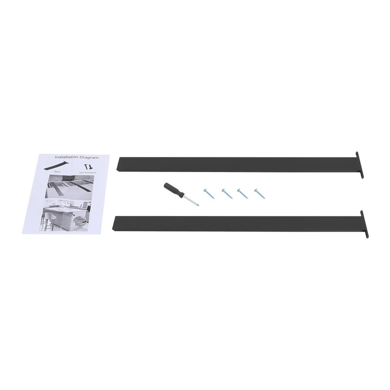 34in Countertop Support Brackets, Kitchen Island Support Floating Brackets gallery