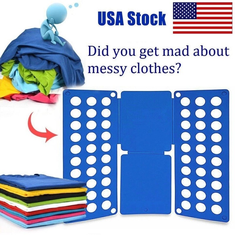 Clothes Folder Magic Folding Board Laundry T Shirt Fast Fold Flip For Adult gallery