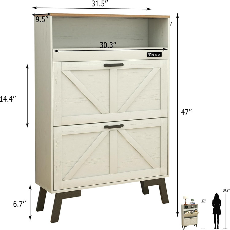 Deodorizing Shoe Organizer Cabinet Storage for Entryway,Shoe Cabinet Storage wit gallery