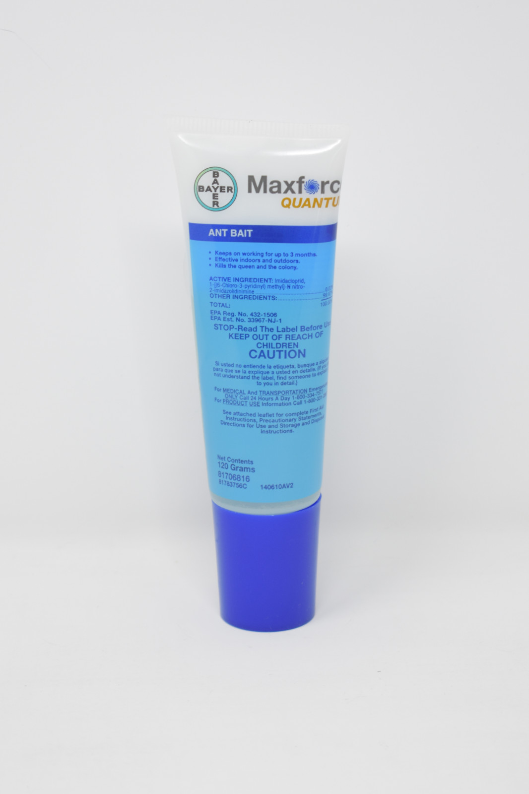 Maxforce Quantum Ant Gel Bait 120g Tube by Envu(Formerly Bayer) gallery