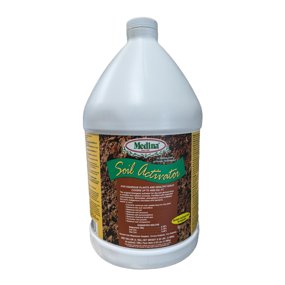 Liquid Soil Activator Promotes Root Growth Balances Soil 128 fl oz by Medina