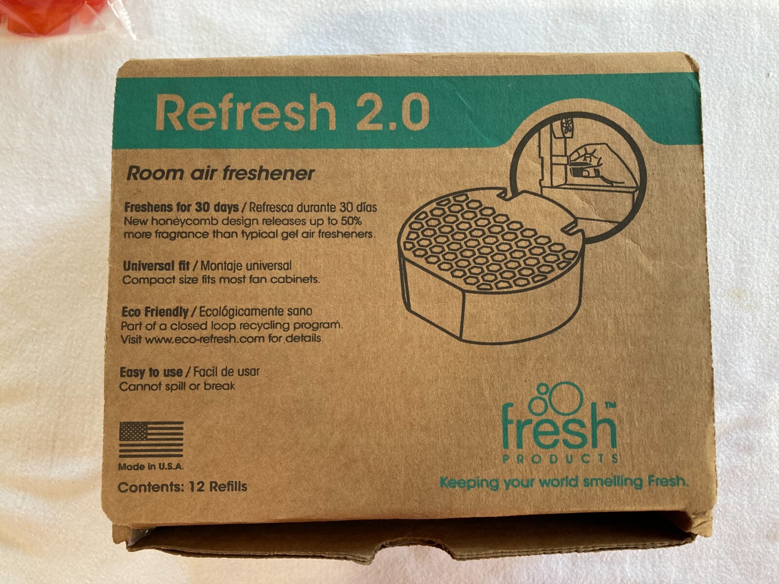 (21) Fresh Products Refresh 2.0 Gel Room Air Freshener, Mango Refill gallery