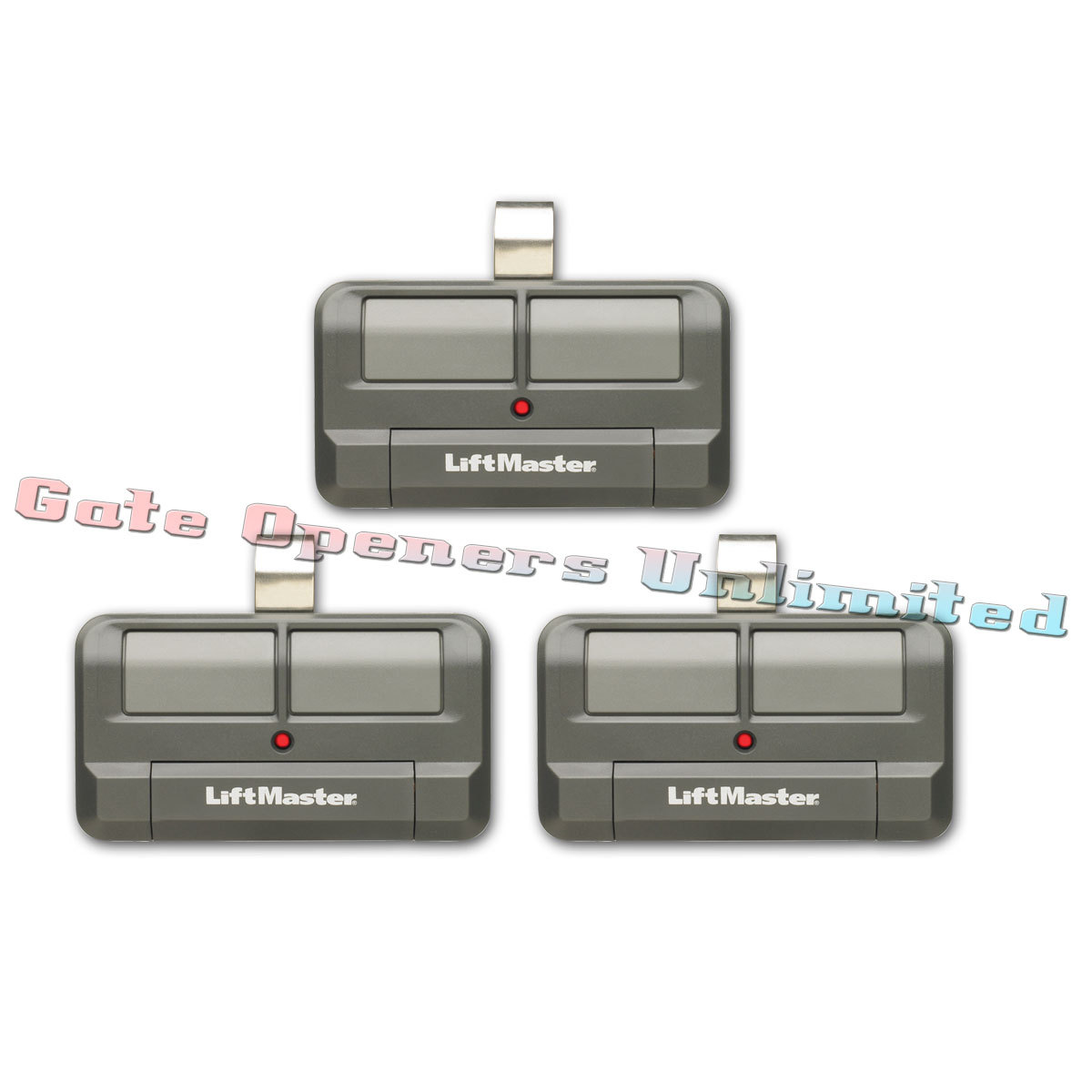 Liftmaster 372LM 972LM Remote Control Liftmaster 892LT 3-Pack Gate Garage Opener gallery