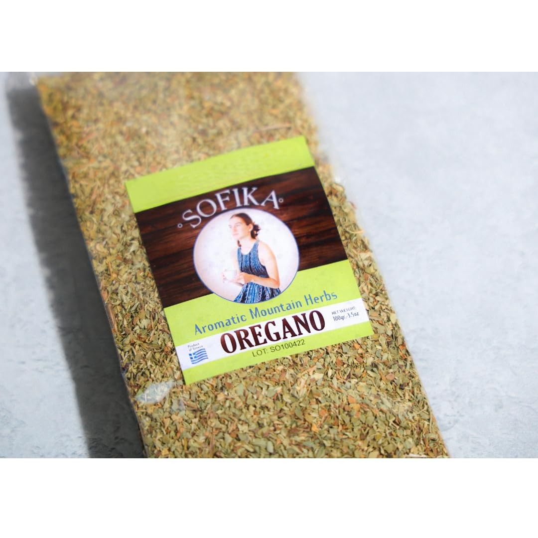Oregano – Greek Premium Dried Culinary Herb from Greece, Whole 3.5oz gallery