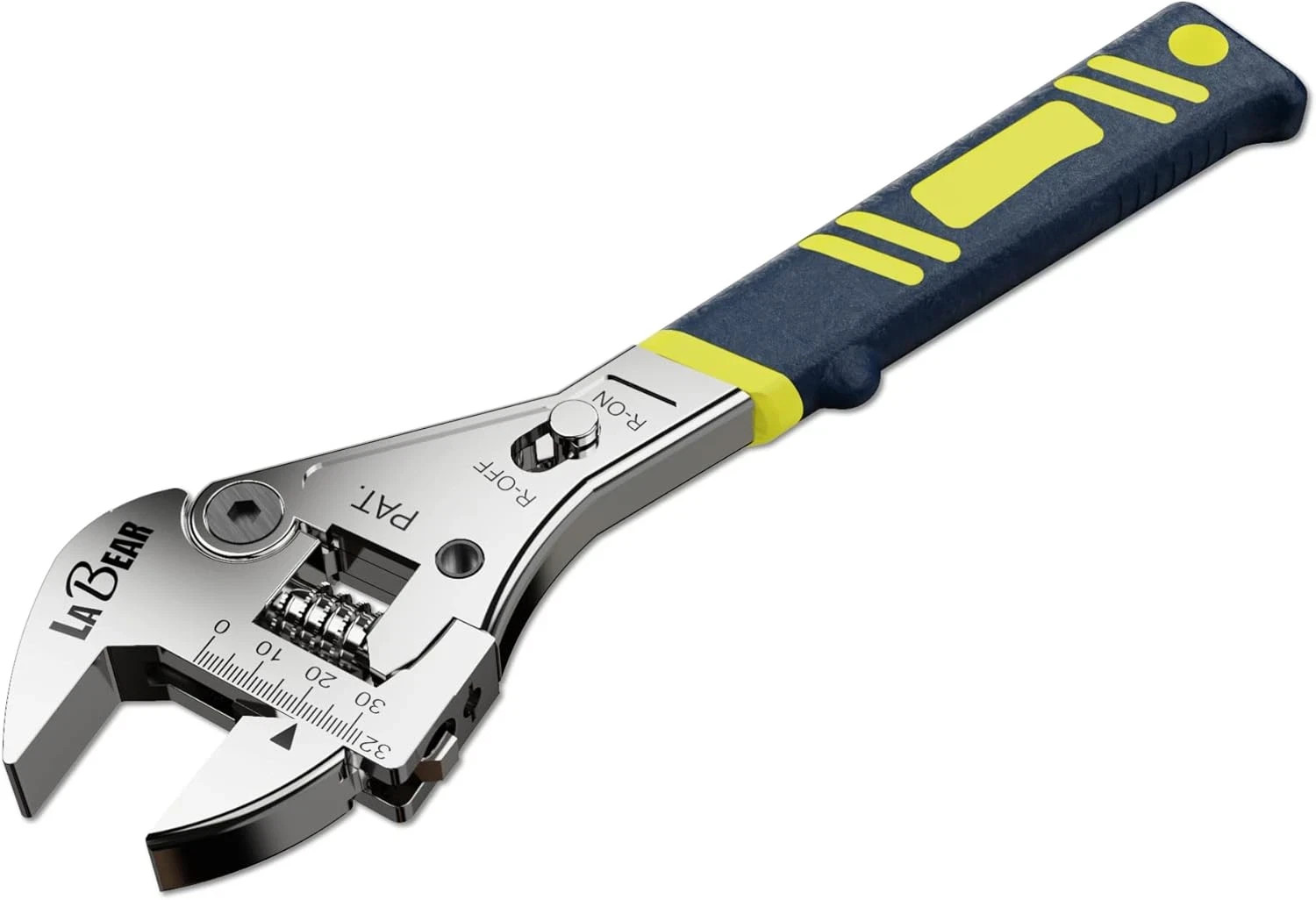 LABEAR- 8 Inch Long X 1Inch(25Mm) Adjustable Ratchet Wrench gallery