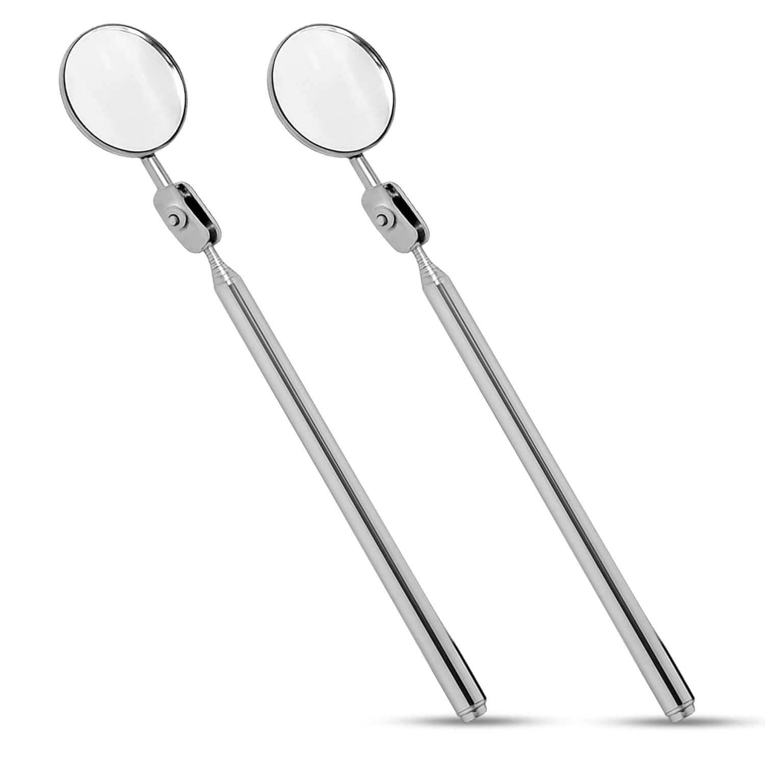 2-Pack Telescoping 1.2 inches (diameter) x 21 (length), Mirror gallery