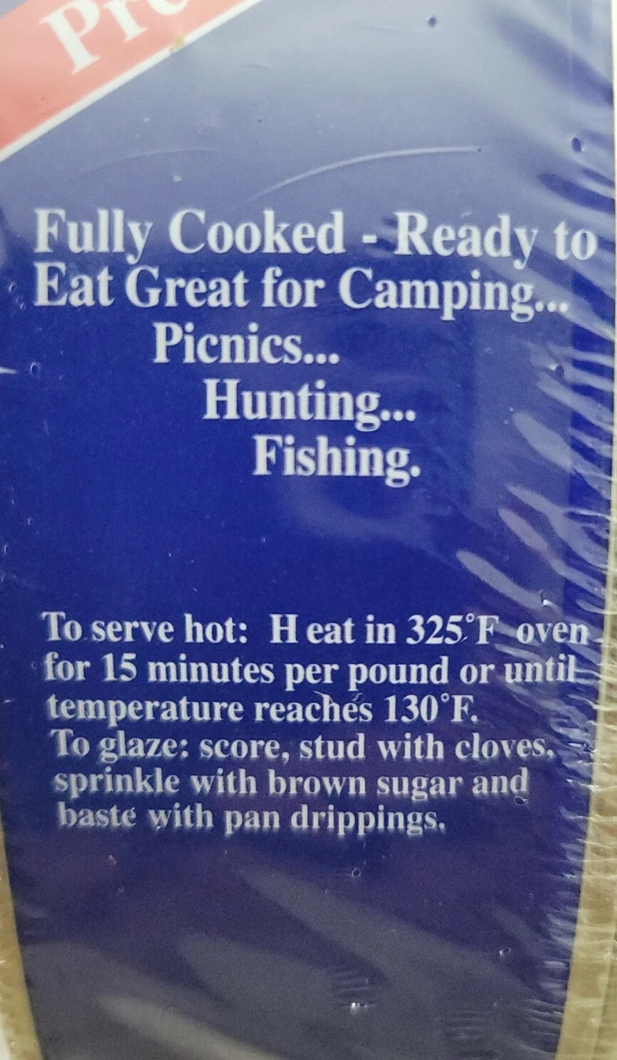 9 PACKS-16oz DAK Premium Ham Fully Cooked water added Ready to eat Picnic Food gallery