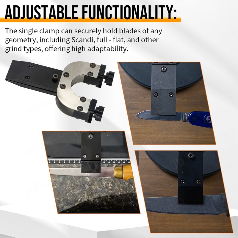 Adjustable Single Clamp.For K03/ Kadet/ Pioneer.New Fixed Angle Knife Sharpeners gallery