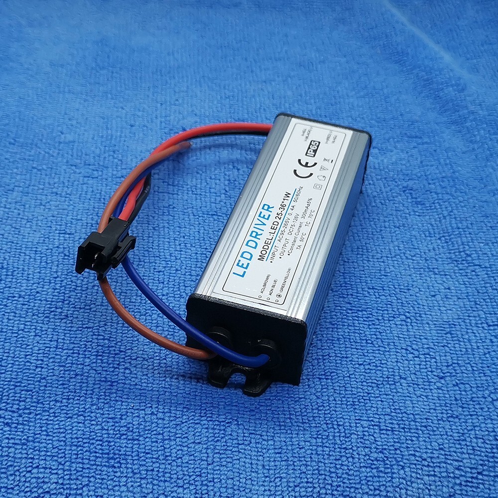 1pc Waterproof AC LED Driver 25~36x1W Power Supply Light Lamp Bulb 25W 30W 36W gallery