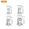 30Pcs Multi-Grip Rivet Jack Nut, M4-0.7, M5-0.8, M6-1.0, M8-1.25 Petal gallery