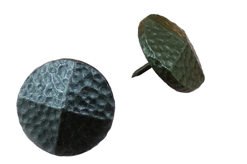 Premium Round / Pyramid Clavos with pitted distressed look (2 sizes) gallery