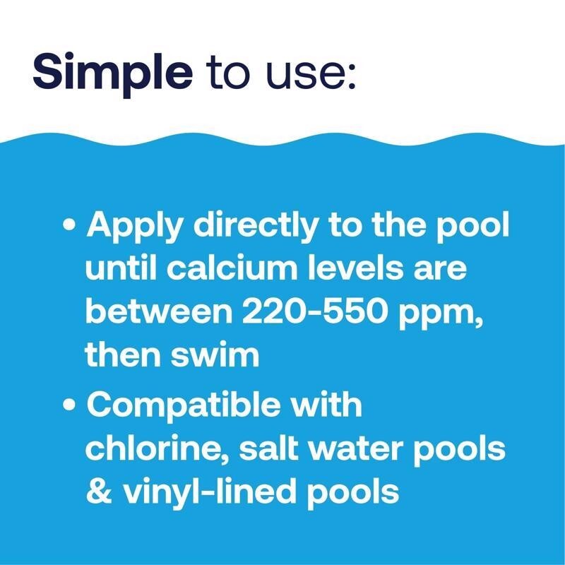 HTH Pool Care Calcium Up Raises Calcium Hardness Protecting Pool Lining 4lbs 1pk gallery