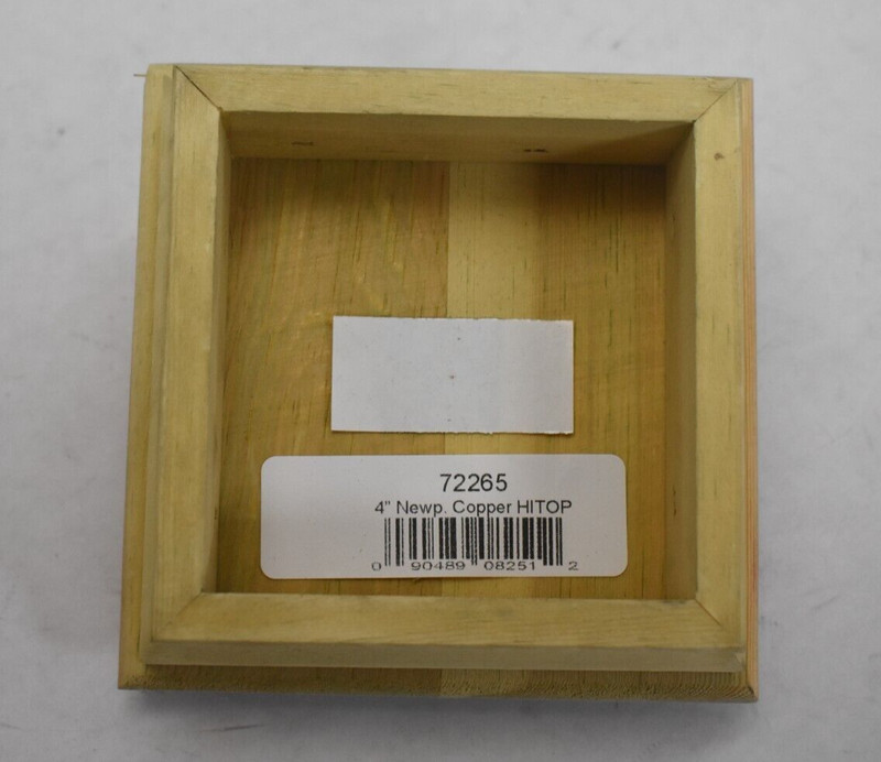 Victoria High Point Post Cap Copper Cao Plastic Top Cedar Base Press On 4" 72265 gallery