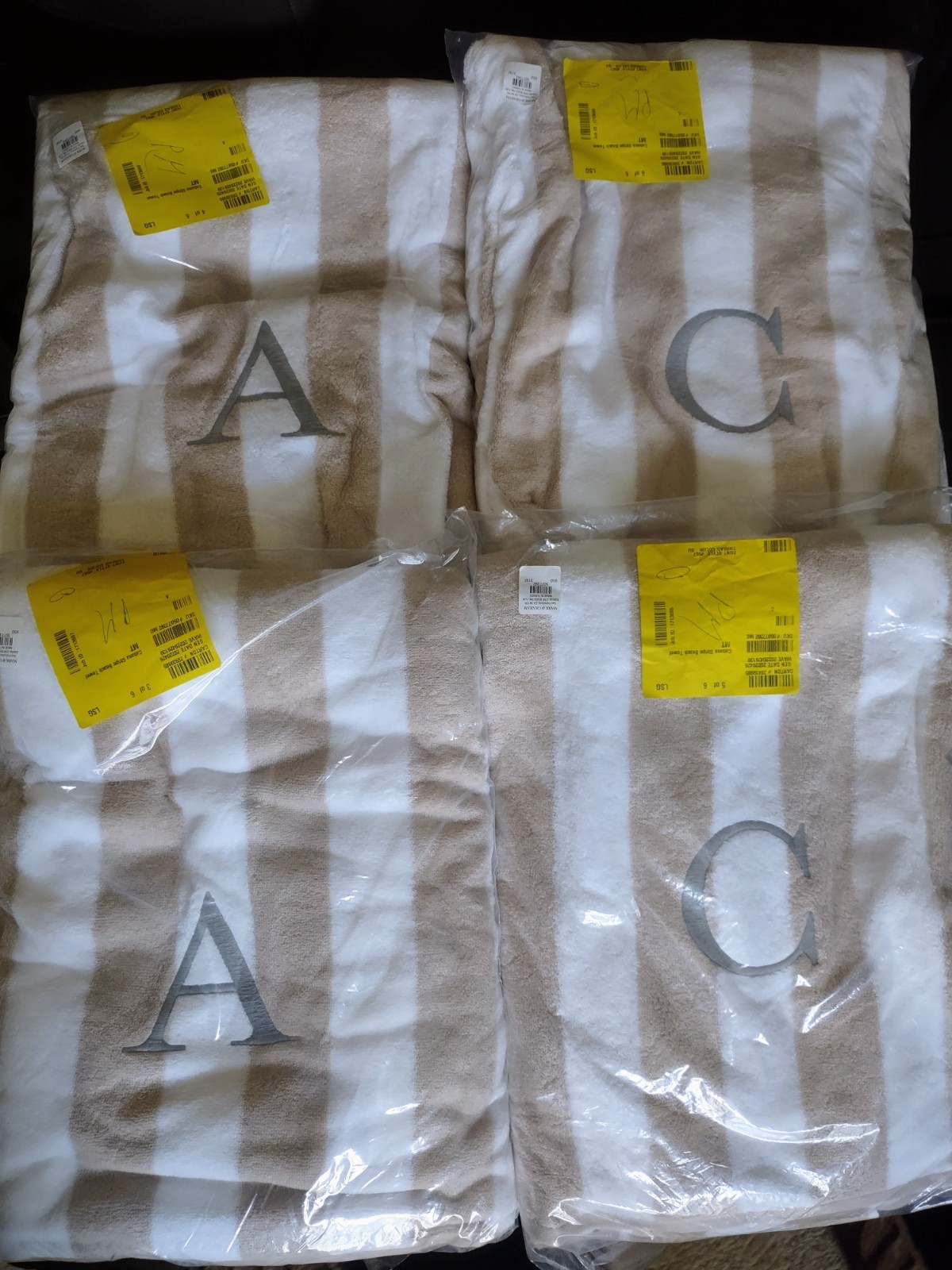 5-piece Mark & Graham Pool Set - Monogrammed A/C gallery