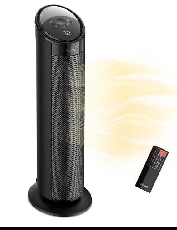 Lasko CT22495 22" Ceramic Tower Heater with Remote Control gallery