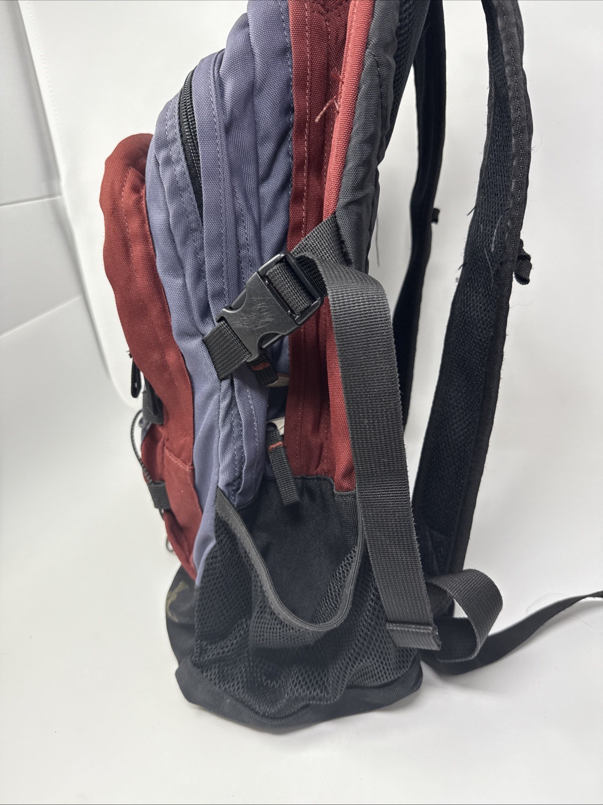 Eddie Bauer Backpack Light Purple, Maroon & Black 4